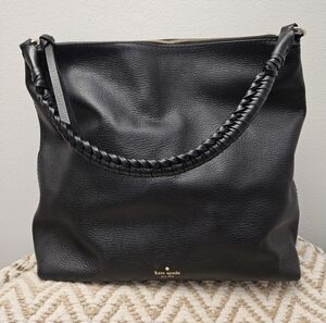 Kate Spade Black Leather Shoulder Bag